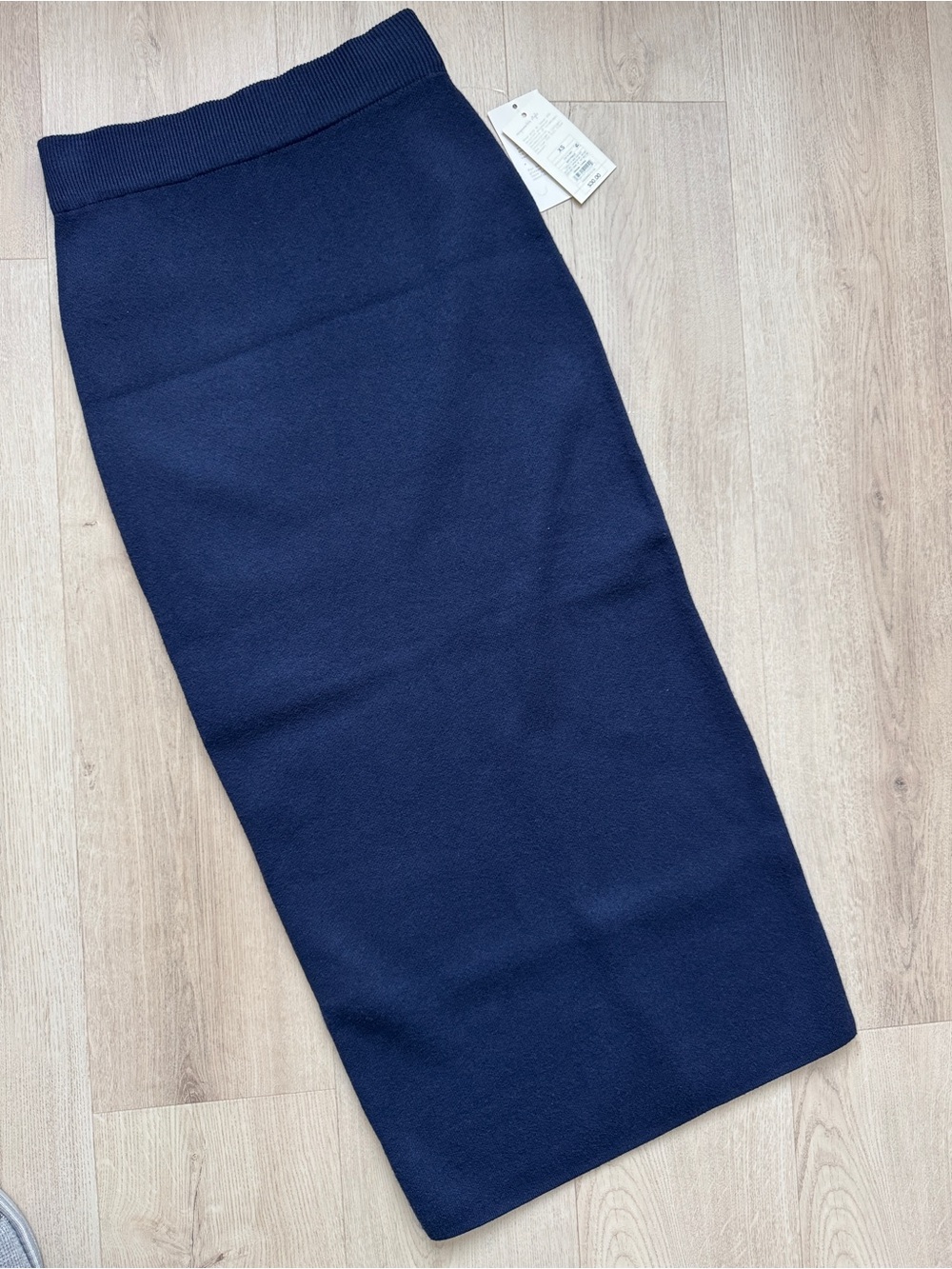 Cashmere like knit skirt